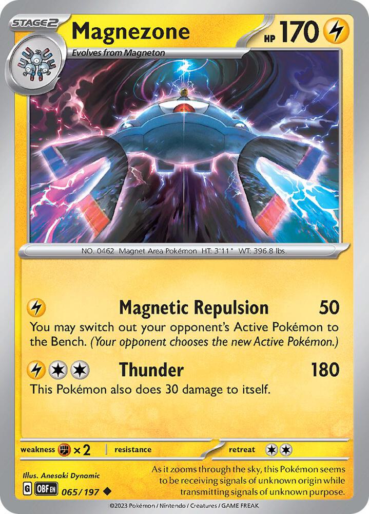 065/197 · Magnezone · Normal (OBF) by PokeMarsi on MYNTED