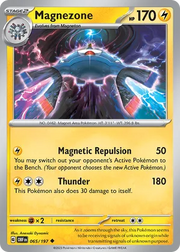 065/197 Magnezone - Reverse Holo - Obsidian Flames by Poké Zen DXB on MYNTED