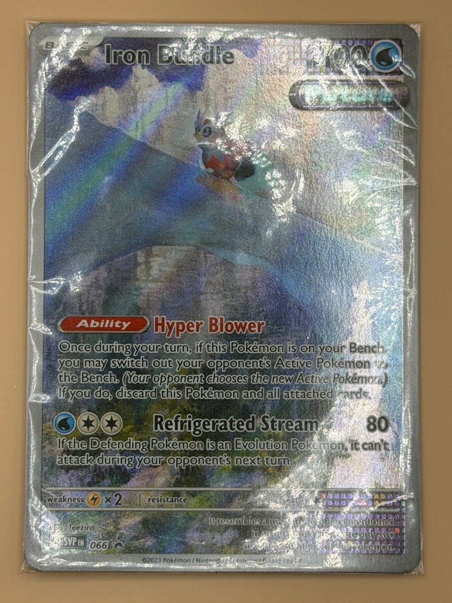 066 Iron Bundle - S&V Black Star Promo (Sealed) by Poké Zen DXB on MYNTED