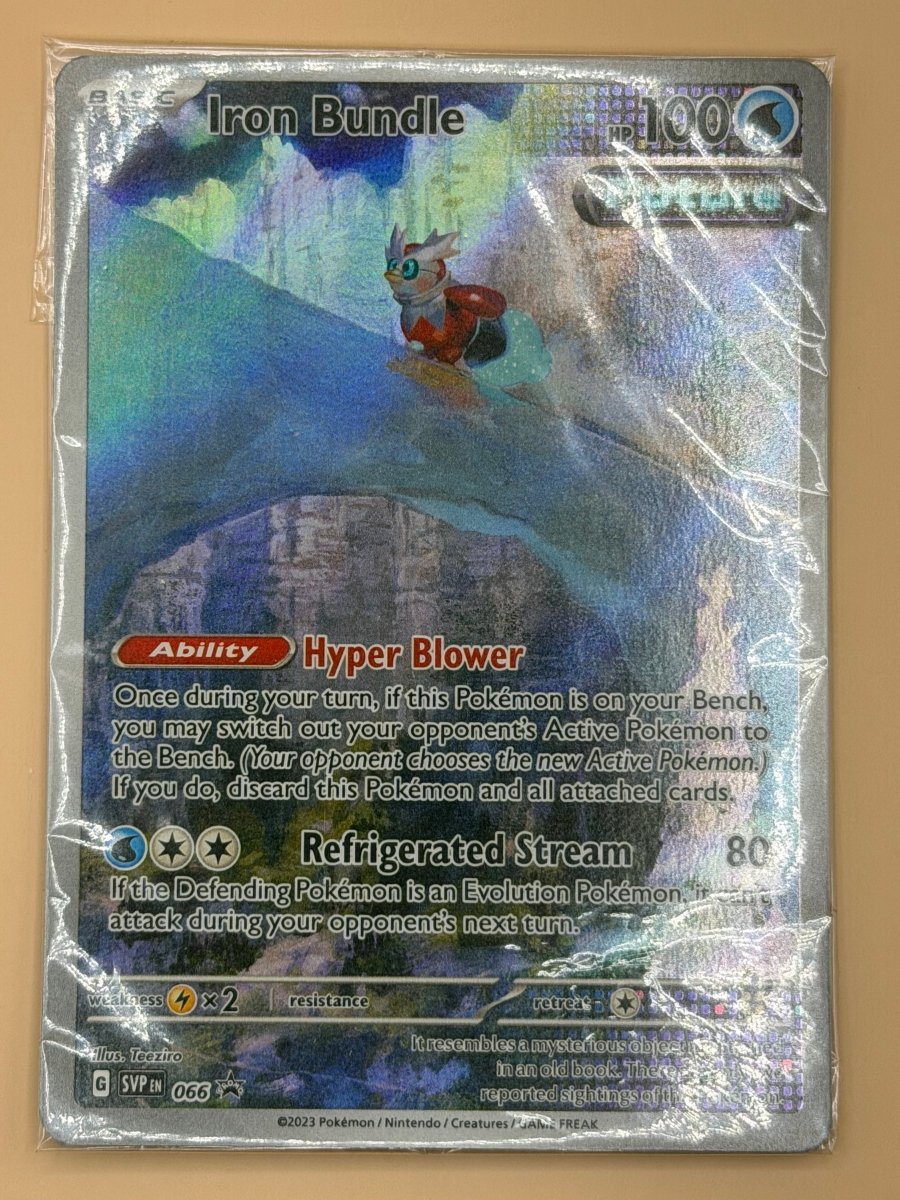 066 Iron Bundle - S&V Black Star Promo (Sealed) by Poké Zen DXB on MYNTED