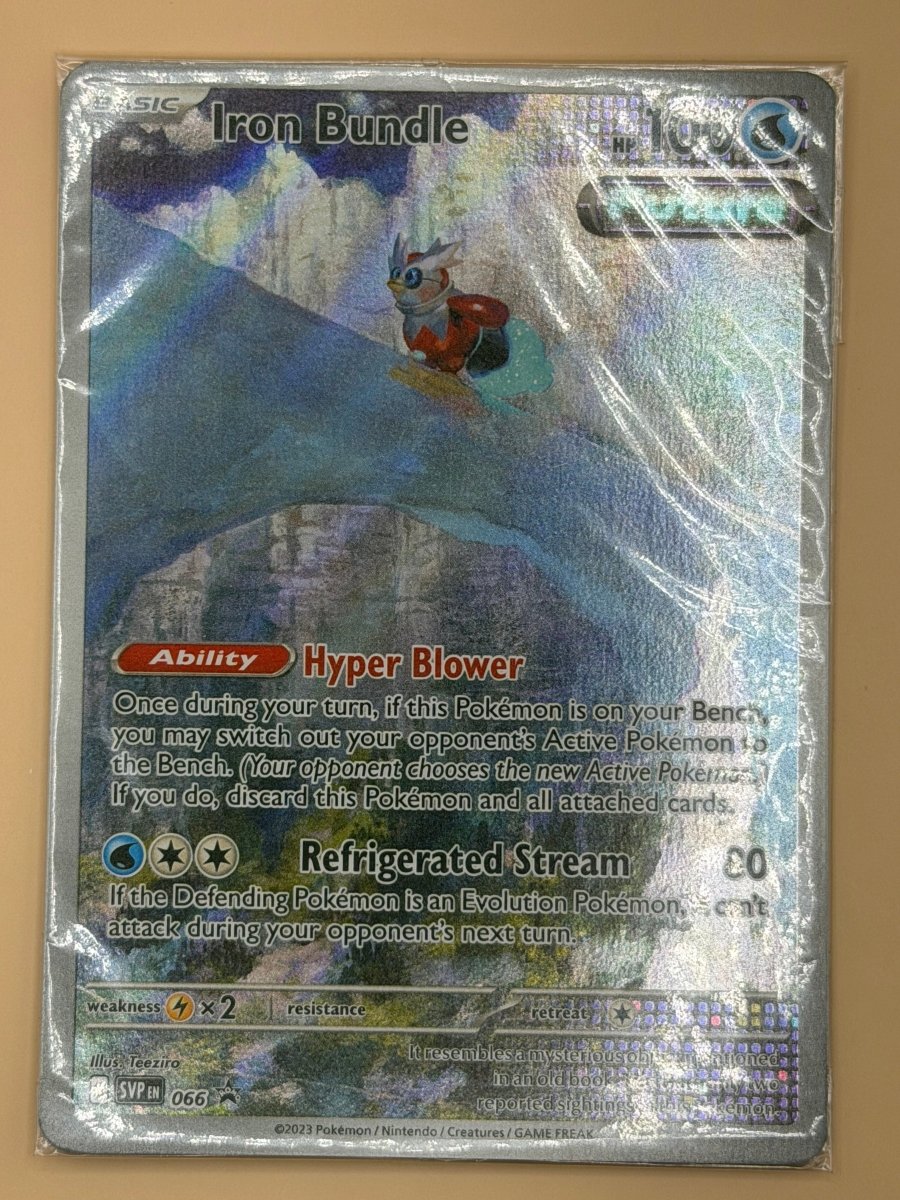 066 Iron Bundle - S&V Black Star Promo (Sealed) by Poké Zen DXB on MYNTED