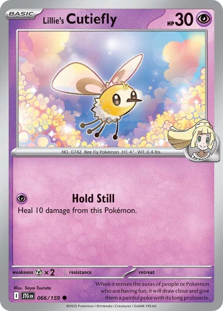 066/159 Lillie's Cutiefly Normal · Journey Together (JTG) by PokeMarsi on MYNTED