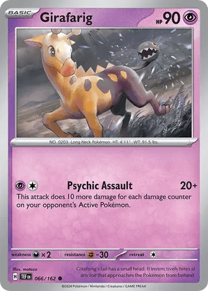 066/162 Girafarig - Temporal Forces by Poké Zen DXB on MYNTED