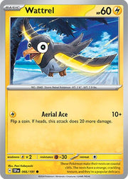 066/191 Wattrel Normal · Surging Sparks (SSP) by PokeMarsi on MYNTED