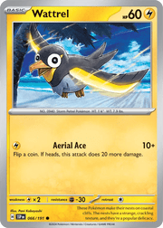066/191 Wattrel - Surging Sparks by Poké Zen DXB on MYNTED