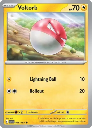 066/193 Voltorb - Paldea Evolved by Poké Zen DXB on MYNTED