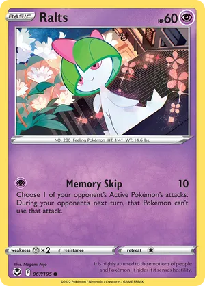 067/195 Ralts - Silver Tempest by Poké Zen DXB on MYNTED