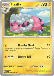 067/198 Flaaffy Normal · Scarlet & Violet (SVI) by PokeMarsi on MYNTED