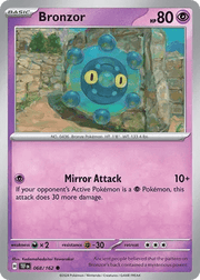 068/162 Bronzor - Temporal Forces by Poké Zen DXB on MYNTED