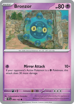 068/162 Bronzor - Temporal Forces by Poké Zen DXB on MYNTED