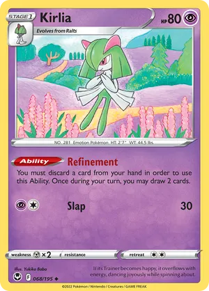 068/195 Kirlia - Silver Tempest by Poké Zen DXB on MYNTED