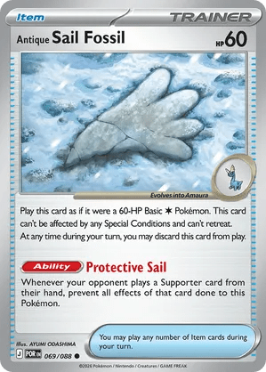 069/088 Antique Sail Fossil - Perfect Order by Poké Zen DXB on MYNTED