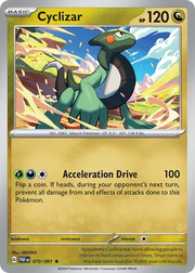 070/091 Cyclizar - Reverse Holo - Paldean Fates by Poké Zen DXB on MYNTED