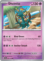 070/159 Dhelmise Reverse Holo · Journey Together (JTG) by PokeMarsi on MYNTED