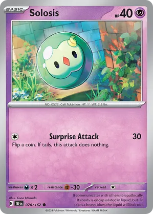 070/162 Solosis - Temporal Forces by Poké Zen DXB on MYNTED