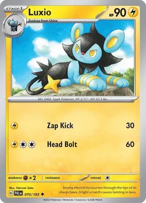 070/193 Luxio - Paldea Evolved by Poké Zen DXB on MYNTED