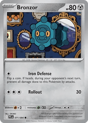 071/094 Bronzor - Phantasmal Flames by Poké Zen DXB on MYNTED