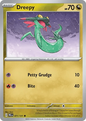 071/131 Dreepy - Reverse Holo - Prismatic Evolutions by Poké Zen DXB on MYNTED