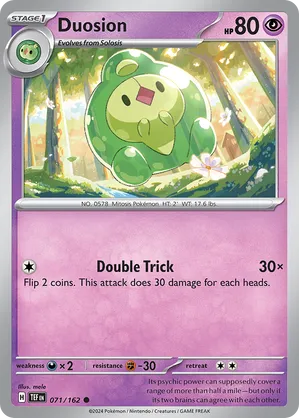071/162 Duosion - Temporal Forces by Poké Zen DXB on MYNTED