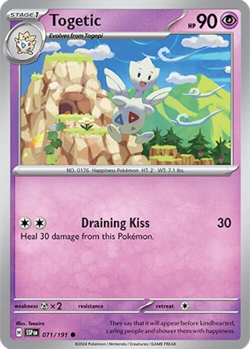 071/191 Togetic Normal · Surging Sparks (SSP) by PokeMarsi on MYNTED