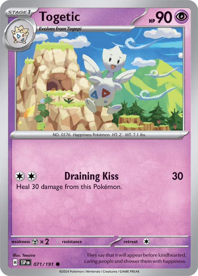 071/191 Togetic - Surging Sparks by Poké Zen DXB on MYNTED