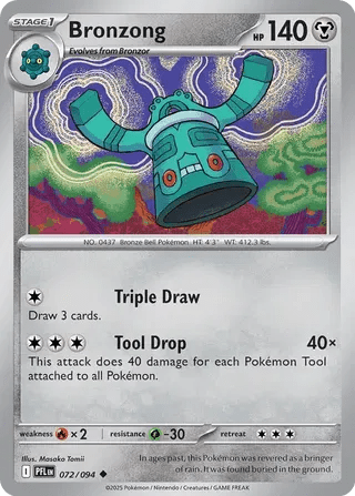 072/094 Bronzong - Phantasmal Flames by Poké Zen DXB on MYNTED