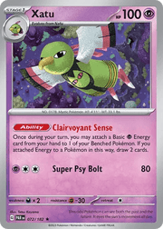 072/182 Xatu - Paradox Rift by Poké Zen DXB on MYNTED