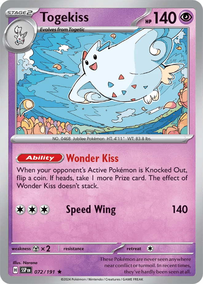 072/191 Togekiss - Surging Sparks by Poké Zen DXB on MYNTED