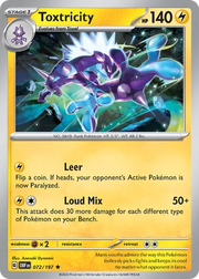 072/197 Toxtricity - Obsidian Flames by Poké Zen DXB on MYNTED