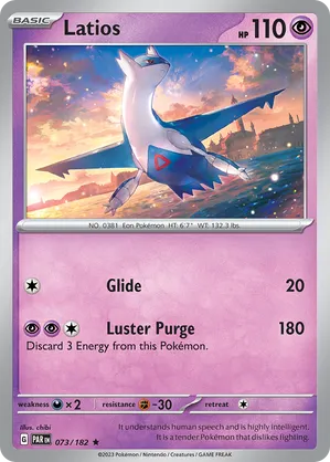 073/182 Latios - Paradox Rift by Poké Zen DXB on MYNTED