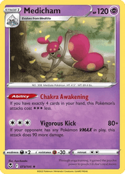 073/195 Medicham - Silver Tempest by Poké Zen DXB on MYNTED