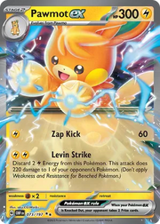 073/197 Pawmot ex - Obsidian Flames by Poké Zen DXB on MYNTED