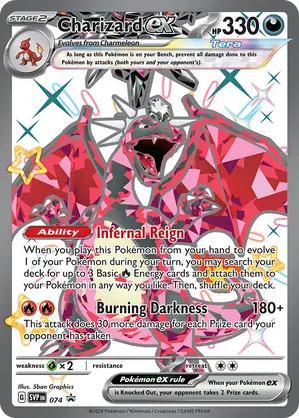 074 Charizard ex - S&V Black Star Promo by Poké Zen DXB on MYNTED