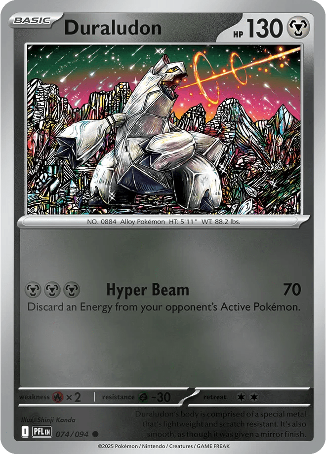 074/094 Duraludon - Reverse Holo - Phantasmal Flames by Poké Zen DXB on MYNTED