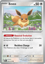 074/131 Eevee - Prismatic Evolutions by Poké Zen DXB on MYNTED