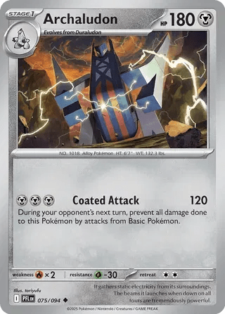 075/094 Archaludon - Phantasmal Flames by Poké Zen DXB on MYNTED