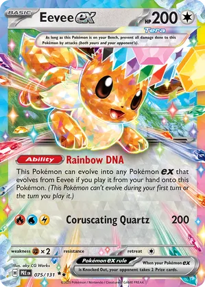 075/131 Eevee ex - Prismatic Evolutions by Poké Zen DXB on MYNTED