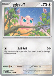 076/094 Jigglypuff Reverse Holofoil · Phantasmal Flames (PFL) by PokeMarsi on MYNTED