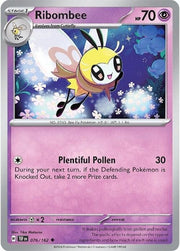 076/162 Ribombee Reverse Holo · Temporal Forces (TEF) by PokeMarsi on MYNTED