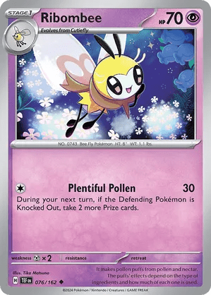 076/162 Ribombee - Temporal Forces by Poké Zen DXB on MYNTED