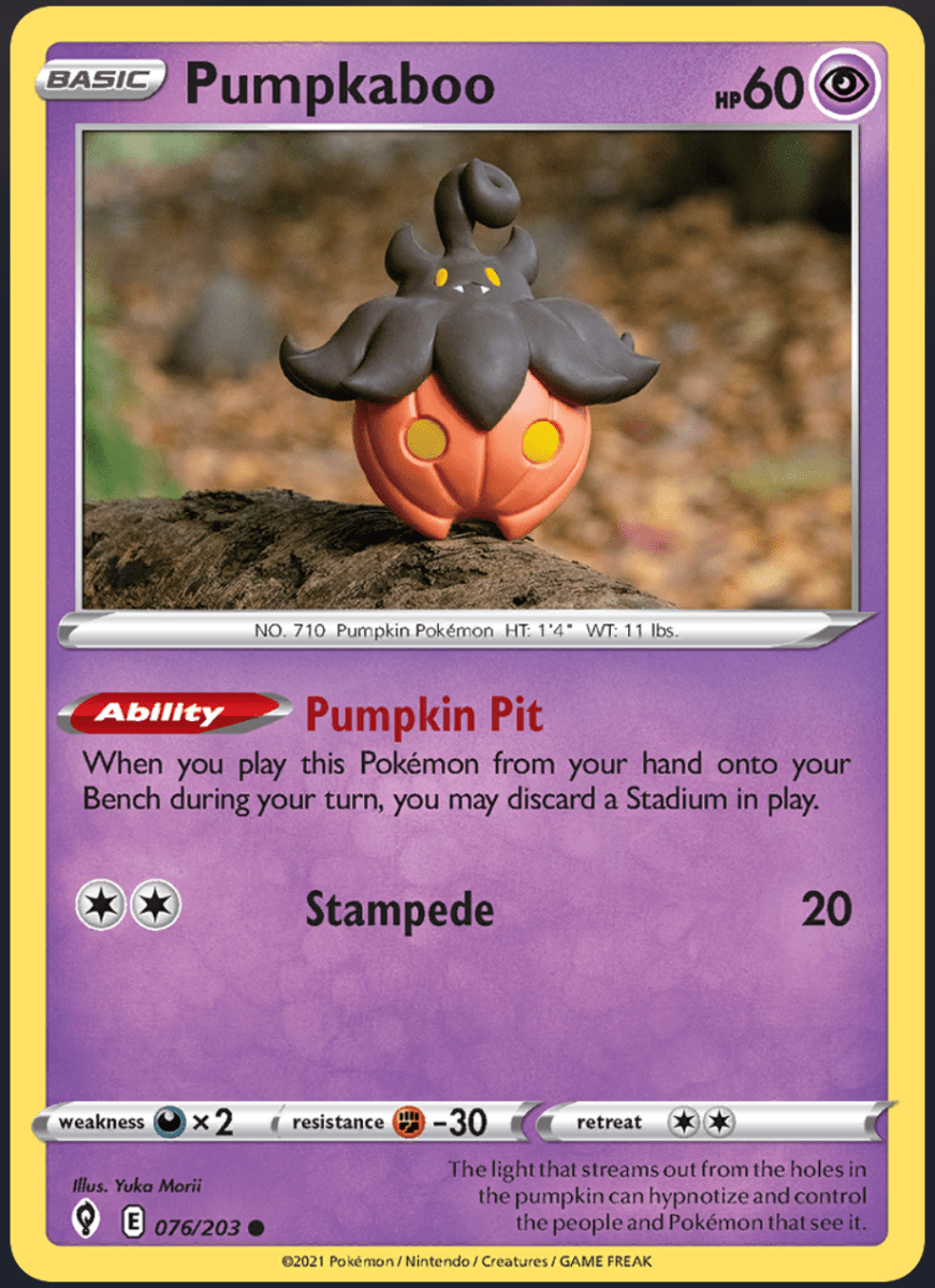 076/203 Pumpkaboo - Evolving Skies by Poké Zen DXB on MYNTED