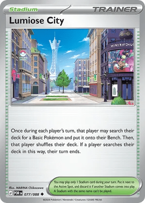 077/088 Lumiose City - Reverse Holo - Perfect Order by Poké Zen DXB on MYNTED