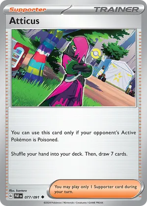 077/091 Atticus - Paldean Fates by Poké Zen DXB on MYNTED