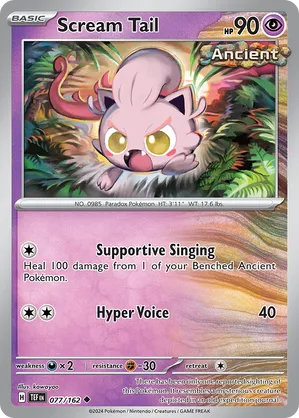 077/162 Scream Tail - Temporal Forces by Poké Zen DXB on MYNTED