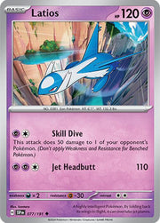 077/191 Latios Normal · Surging Sparks (SSP) by PokeMarsi on MYNTED