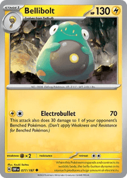077/197 Bellibolt - Obsidian Flames by Poké Zen DXB on MYNTED