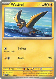 077/198 Wattrel Normal · Scarlet & Violet (SVI) by PokeMarsi on MYNTED