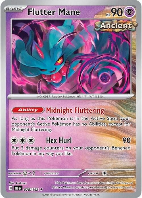 078/162 Flutter Mane Holo · Temporal Forces (TEF) by PokeMarsi on MYNTED