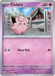 078/167 Clefairy Normal · Twilight Masquerade (TWM) by PokeMarsi on MYNTED