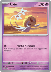 078/191 Uxie - Surging Sparks by Poké Zen DXB on MYNTED